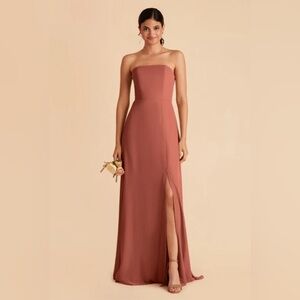 Birdy grey Chris convertible bridesmaid dress in desert rose!